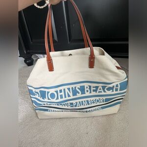 Vintage 2015 Zara St. John Canvas Tote Bag